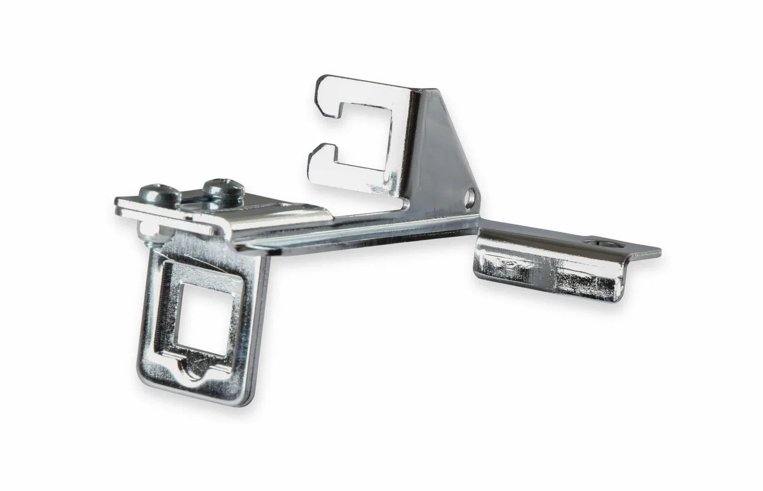 Mr. Gasket Throttle And Transmission Kickdown Cable Bracket - Chrome - 6039